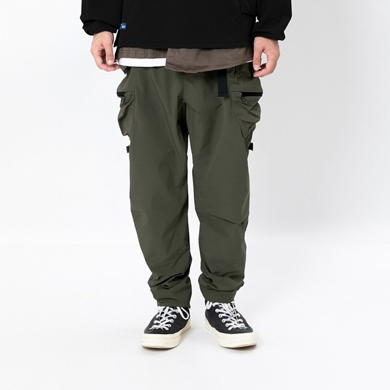 3D Military Pants RX2山系 机能 立体剪裁 多口袋军裤 - 男士长裤 - 聚酯纤维 多色