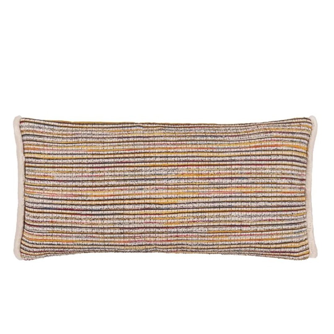 【预购】英国 抱枕/靠枕 Sakiori ochre - 30x60cm - 枕头/抱枕 - 棉．麻 橘色