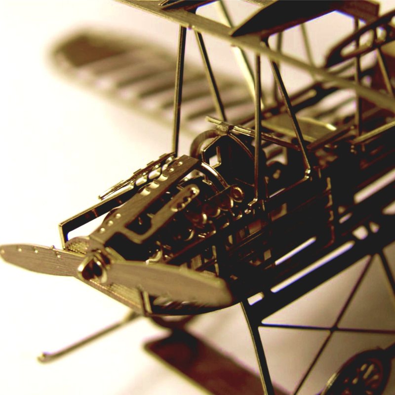 Albatross 1914 信天翁战机模型 - 摆饰 - 其他金属 咖啡色