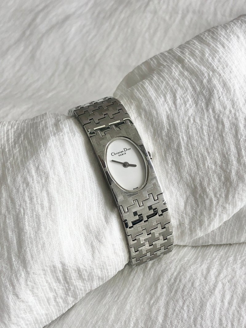 【 VintageShop solo 日本直送中古包专卖店 】Christian Dior 腕表 银色 不锈钢 D70-100 j2ikyh - 女表 - 不锈钢 银色