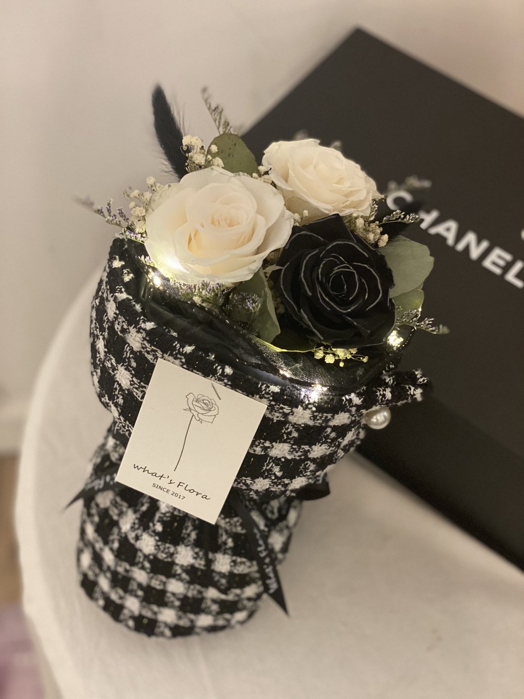 小香风 俄罗斯花束 人间香奈儿 - 摆饰 - 植物．花 黑色