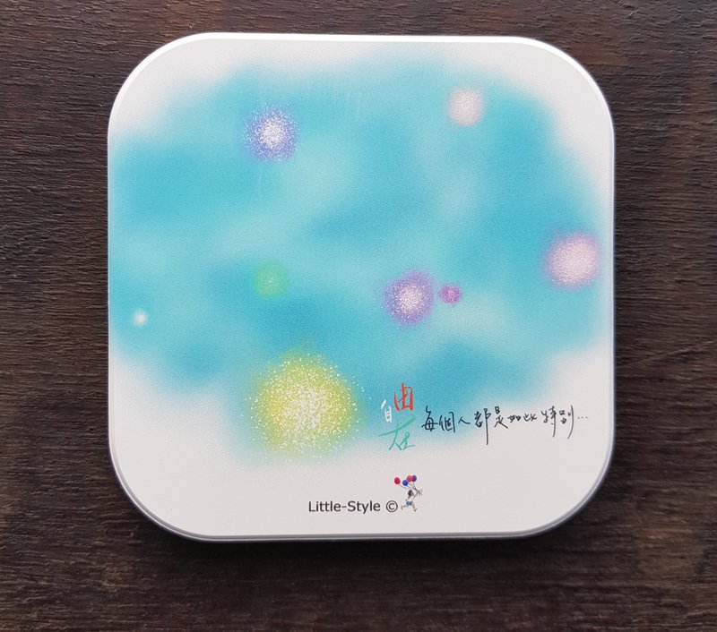 吸水杯垫-每个人都有独特的颜色 - 杯垫 - 其他材质 白色