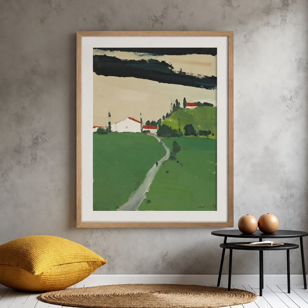 装饰画 - 附画框 |法式乡村风艺术挂画 | 挂画 | 入厝礼 | 商店布置 - 画框/相框 - 纸 绿色