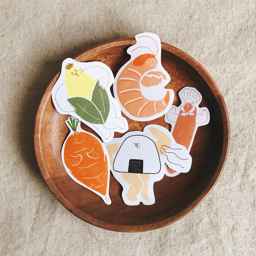 贴纸 / 食物特集 - 贴纸 - 纸 