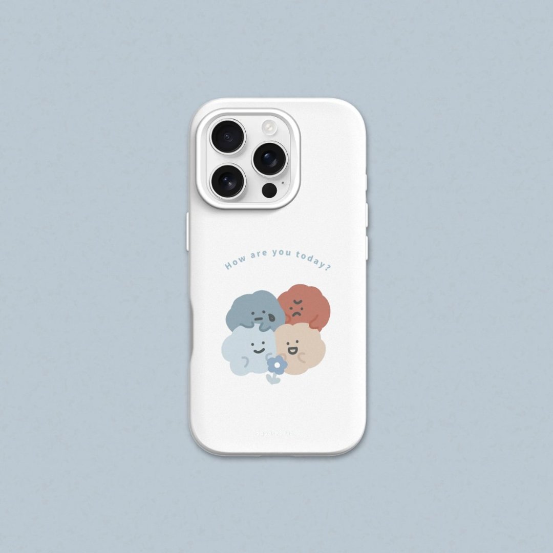 SolidX强化吸震缓冲防摔手机壳∣方坊系列/今天好吗?for iPhone - 手机壳/手机套 - 塑料 多色