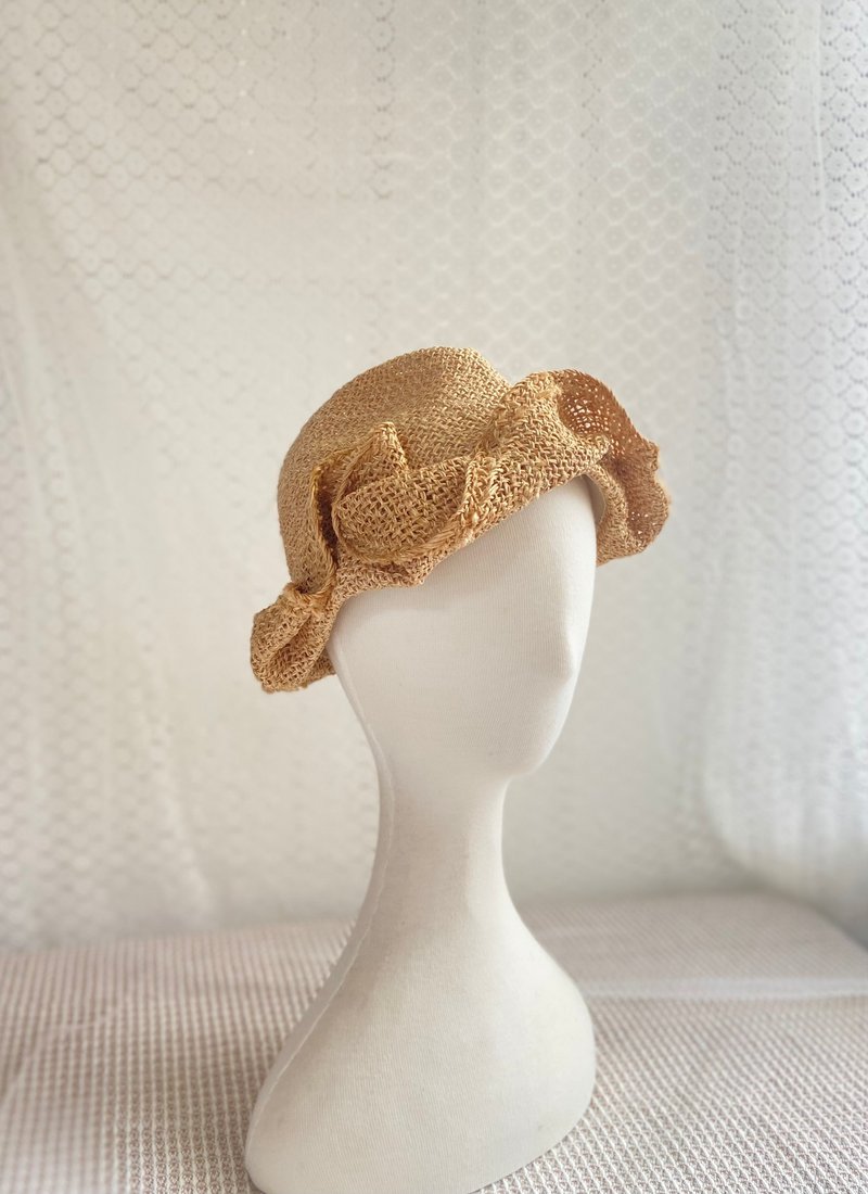 Straw hat- Nydia - 帽子 - 棉 