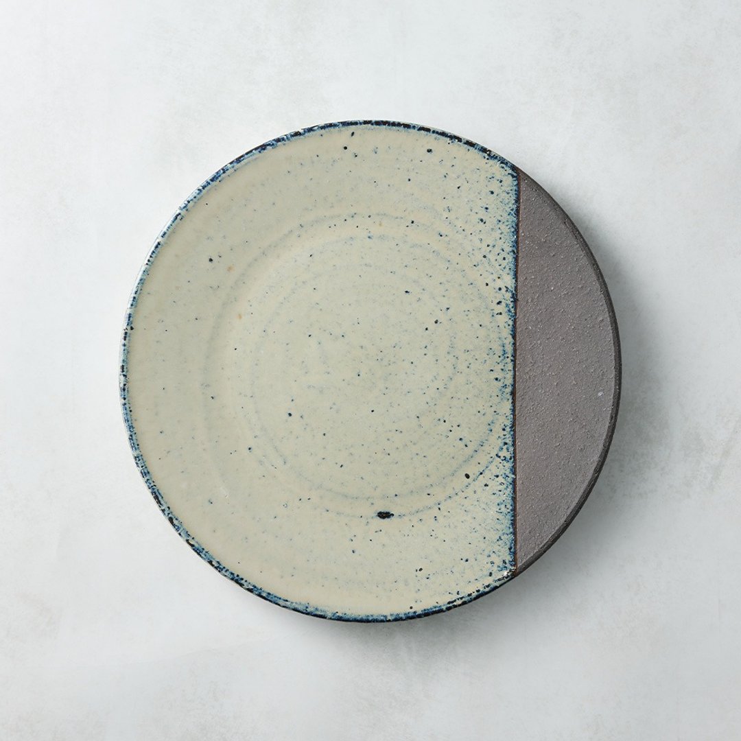 日本美浓烧 - 森林浅盘 L - 两款任选 (24.5 cm) - 盘子/餐盘/盘架 - 瓷 多色