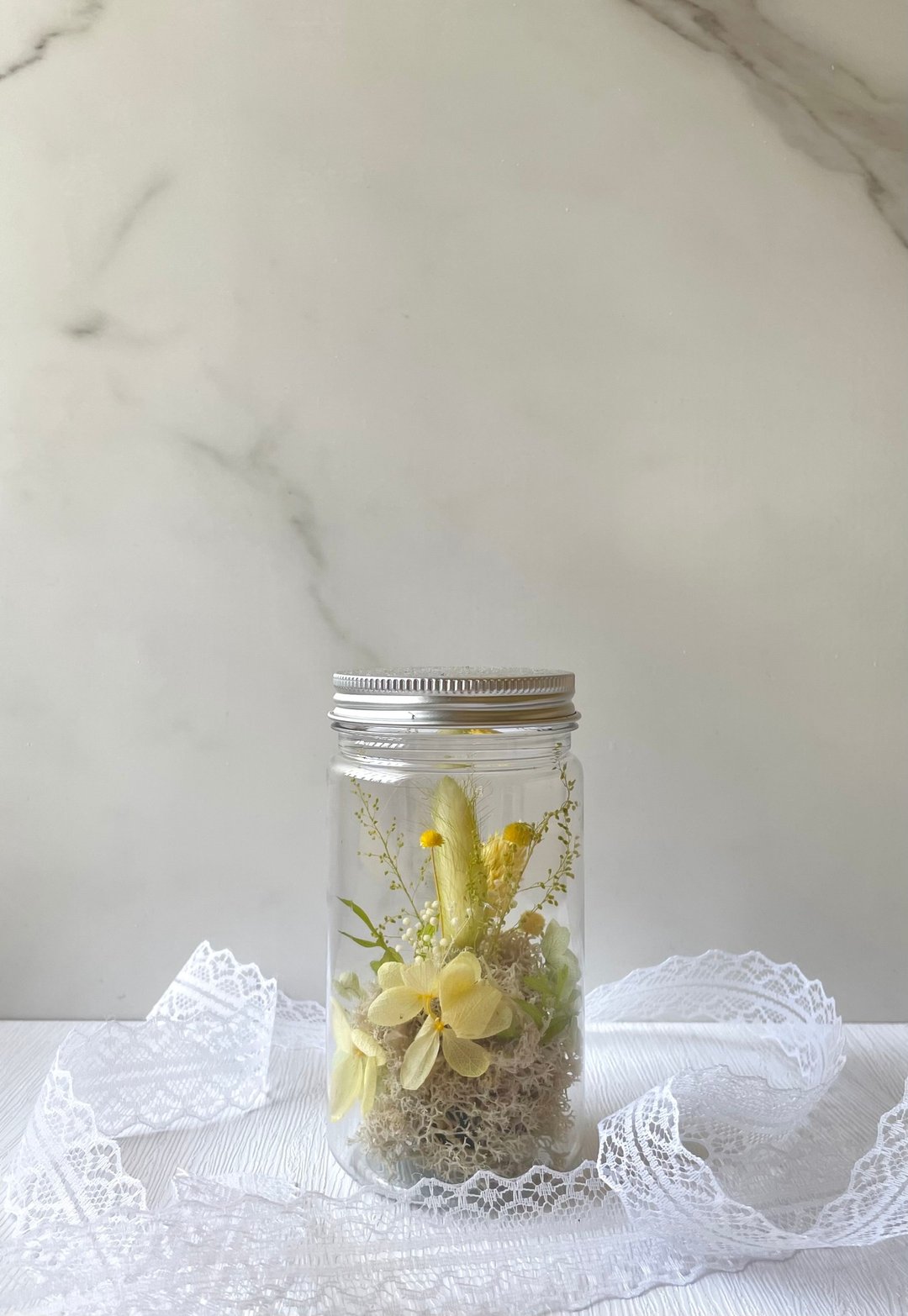 永生花景观瓶 。小精灵风/ 干燥花 永生花 不凋花 礼物 毕业礼 - 干燥花/捧花 - 植物．花 多色