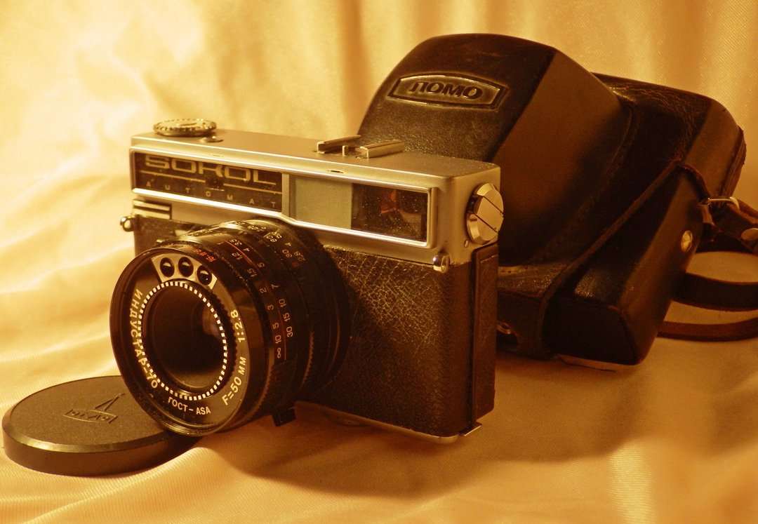 LOMO Sokol-Automat 35 毫米测距仪相机 Industar-70 2.8/50 毫米 - 相机 - 其他材质 