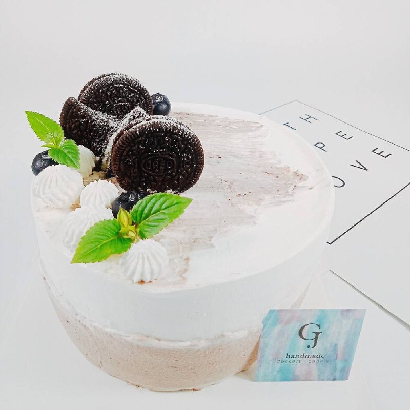 欧利欧 生日蛋糕 定制蛋糕 4 6 8寸   限台南面交 - 蛋糕/甜点 - 新鲜食材 咖啡色