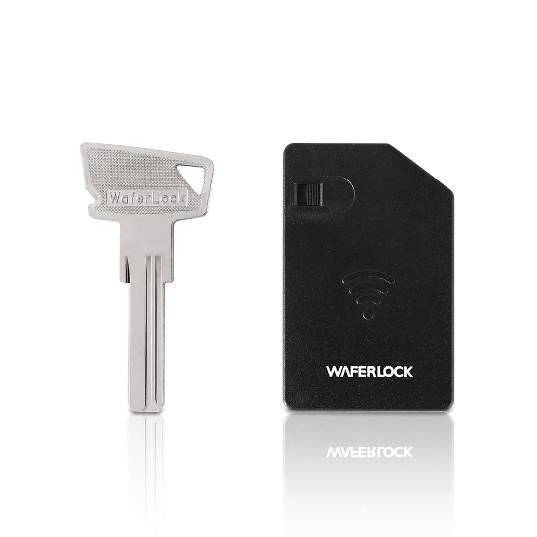 【WAFERLOCK维夫拉克】电子锁 / 二合一感应盒+空白钥匙 - 数码小物 - 其他材质 黑色