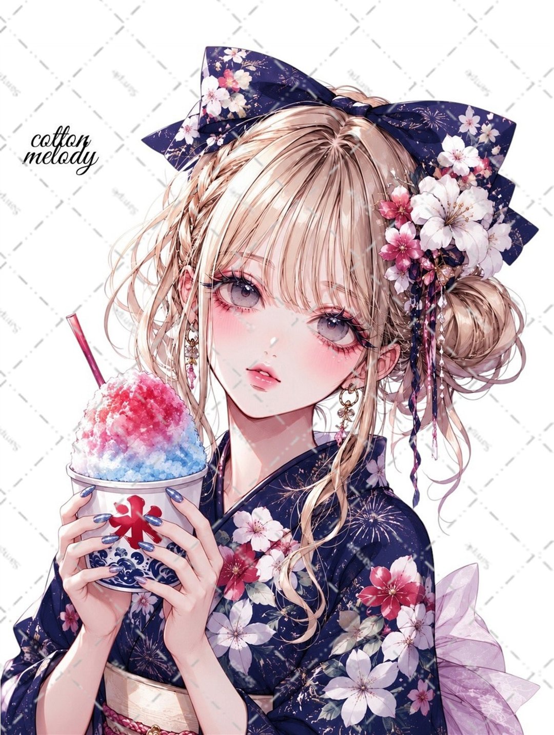 原创贴纸 no.9500 人物贴纸 原创贴纸 人物贴纸 女孩贴纸 原创人物贴纸 - 贴纸 - 纸 