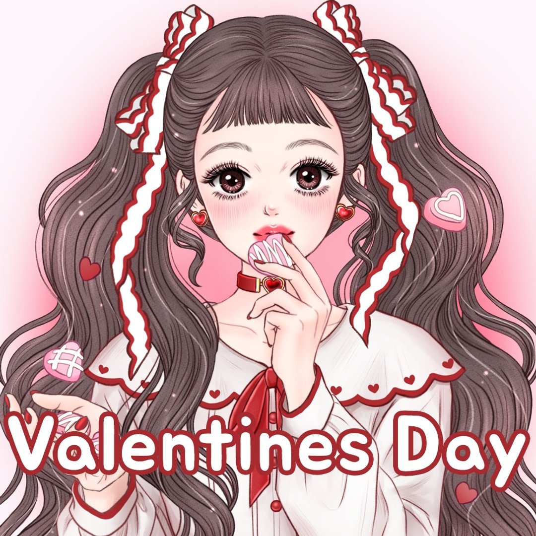 情人节全套组 (20组) - 贴纸 - 纸 