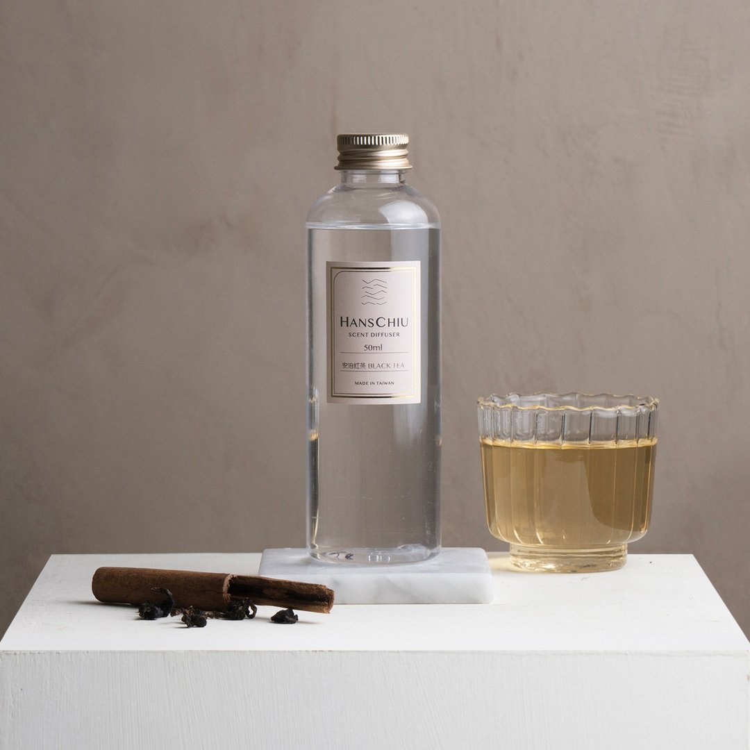 【季节限定】台茶香氛/ 居家扩香补充瓶 夏沐果茶 - 香薰/精油/线香 - 浓缩/萃取物 金色