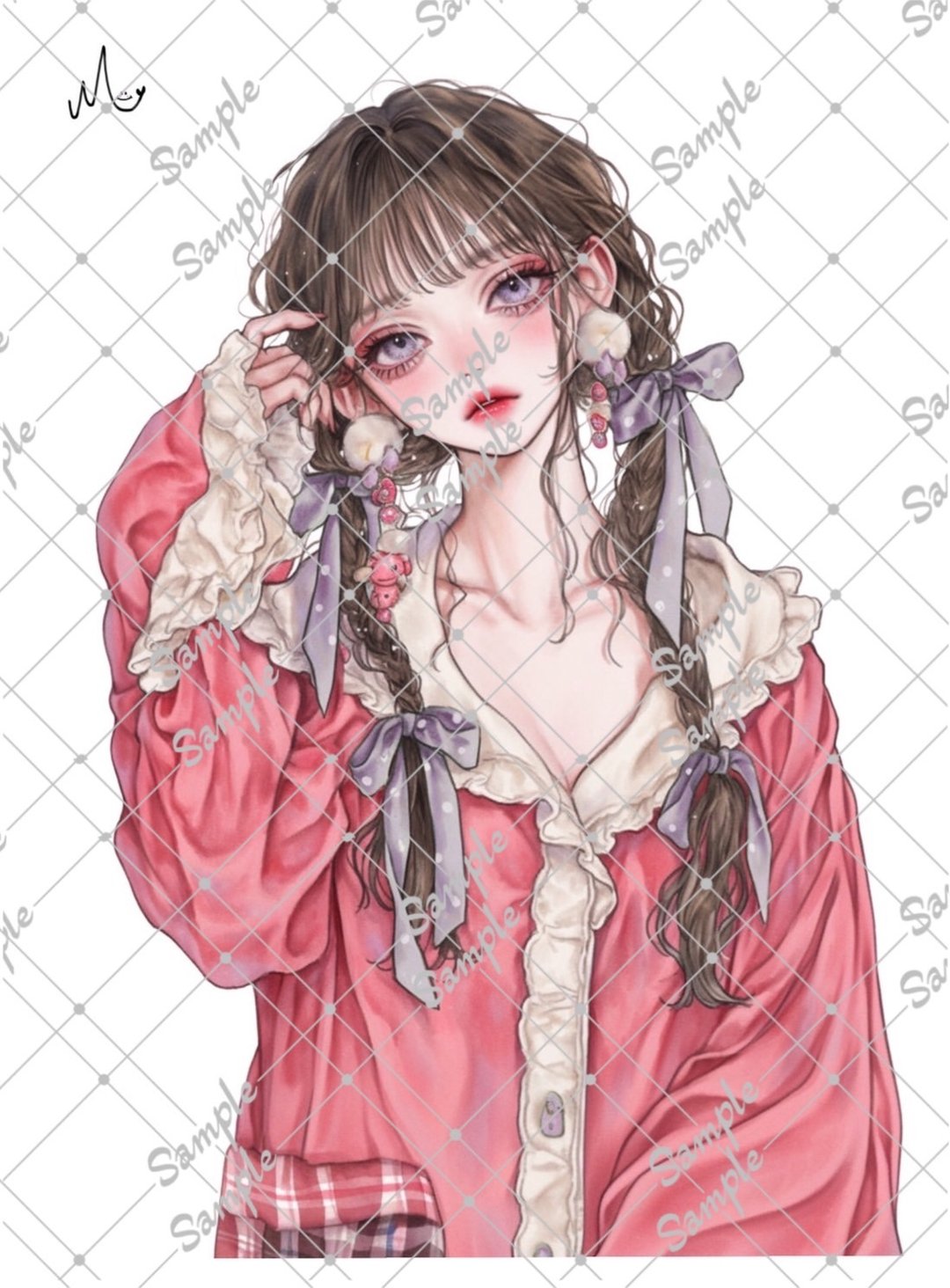 原创人物贴纸 12月新品 - 贴纸 - 纸 