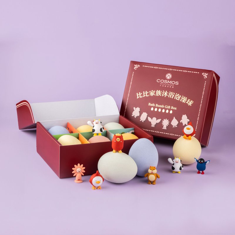 天成饭店集团 比比家族沐浴泡澡球(礼盒六入) - 其他 - 浓缩/萃取物 