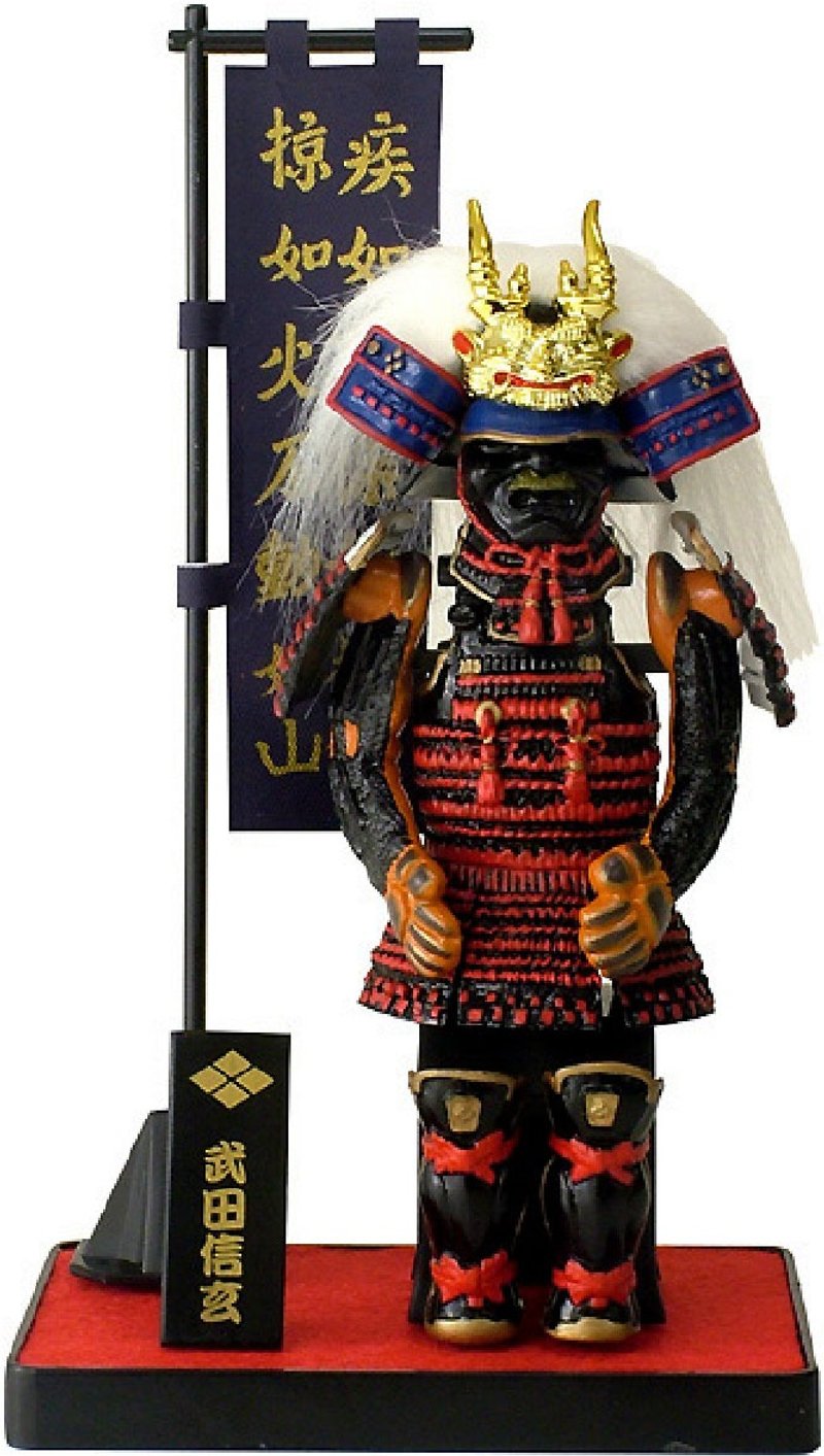 日本战国武将 SAMURAI 迷你盔甲 MSJ经典收藏 - 摆饰 - 其他金属 多色