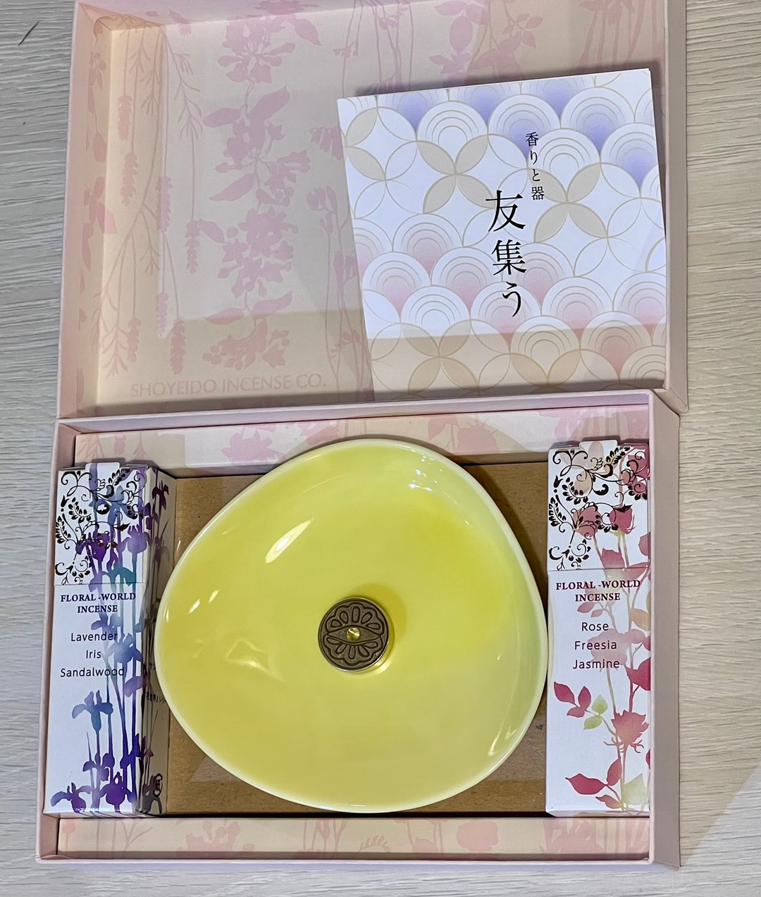 绝版 特撰御题香友集う 限量线香组 六款线香 特制香皿 黄铜香立 - 香薰/精油/线香 - 其他材质 