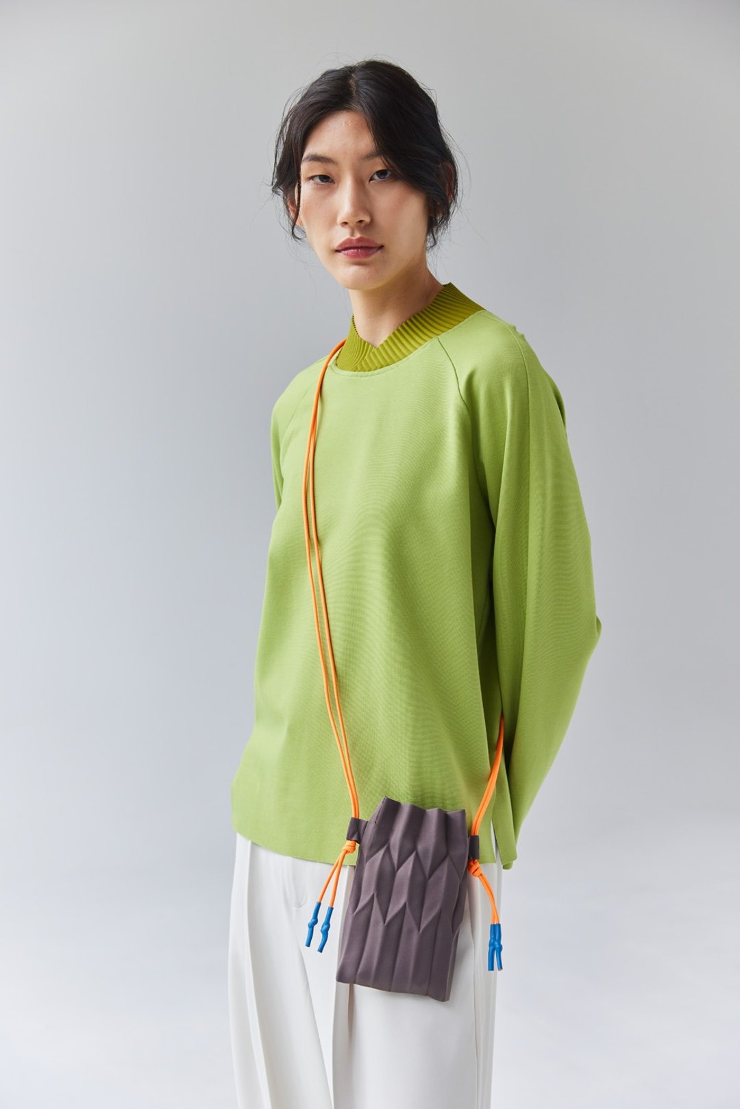 Jodi Top 針織長袖上衣 - 女装上衣 - 棉 绿色