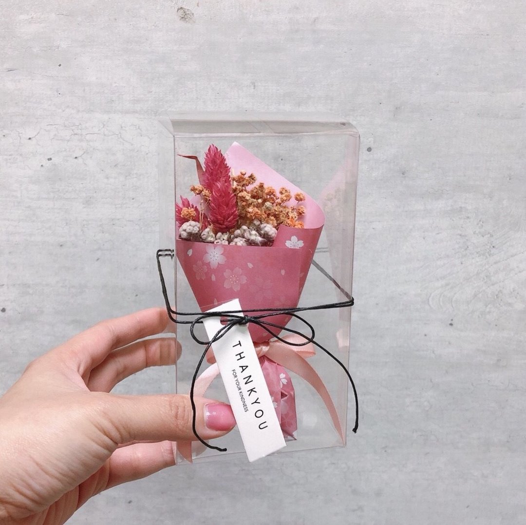 迷你干燥花花束 - 植栽/盆栽 - 植物．花 多色