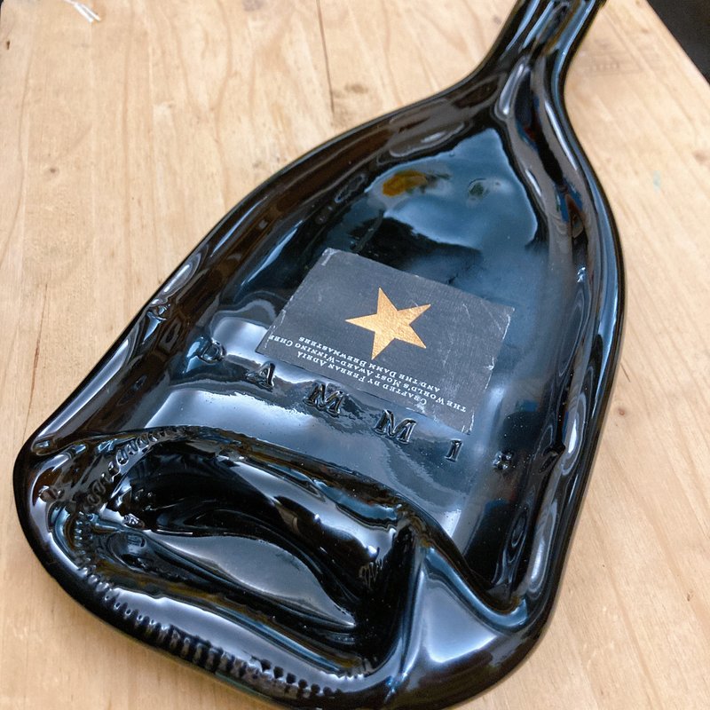 西班牙金星啤酒 ESTRELLA DAMM INEDIT BEER酒瓶吊饰 盛盘 - 吊饰 - 玻璃 