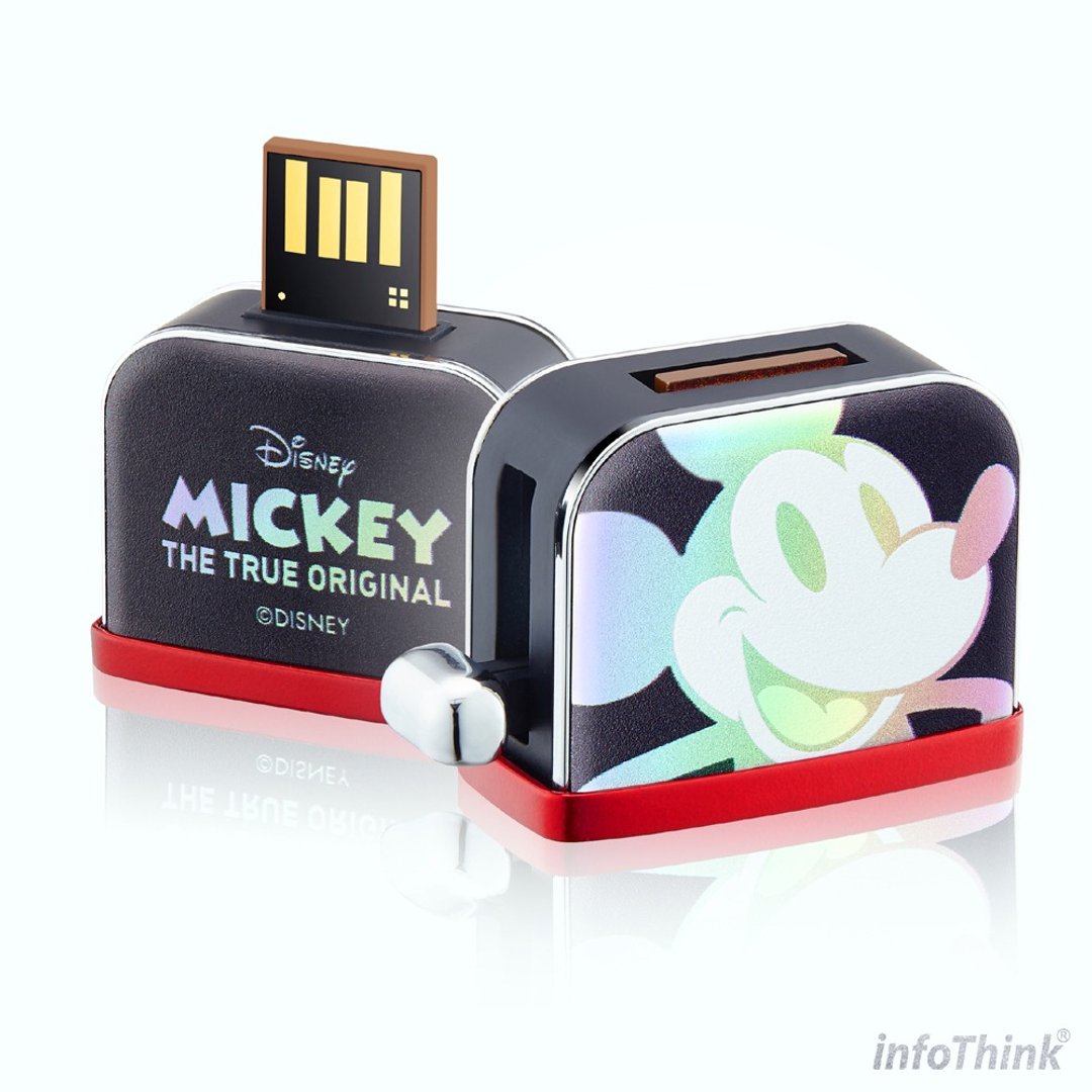 InfoThink 米奇系列烤吐司机造型随身碟32GB - 炫彩版 - U盘 - 其他材质 多色