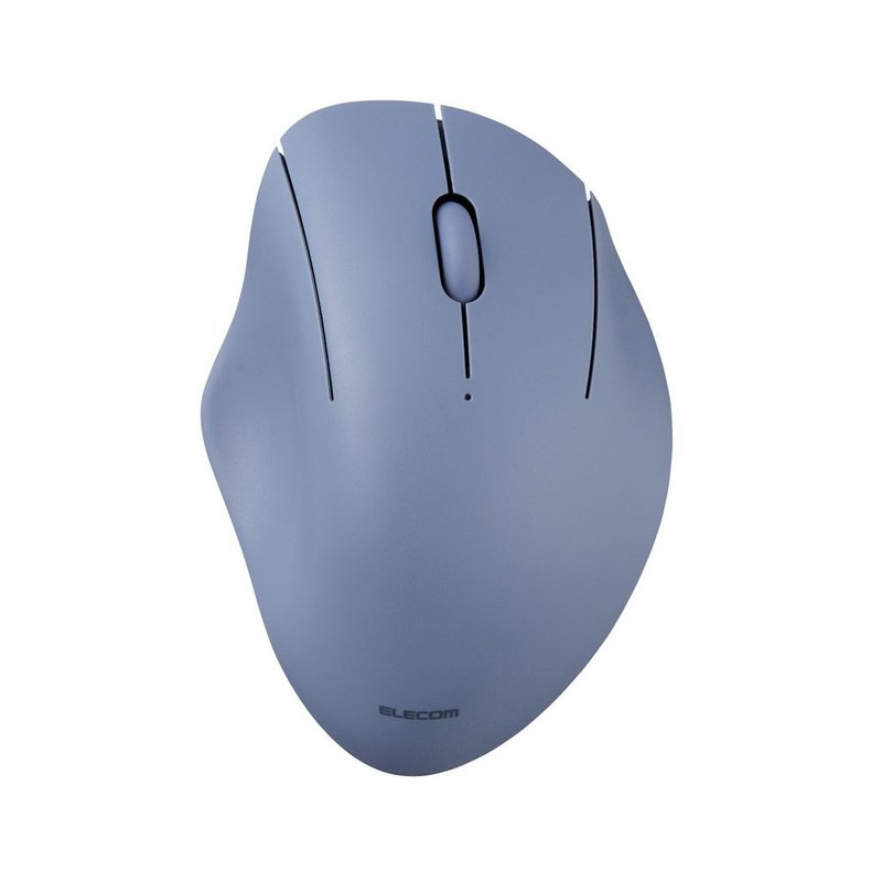 ELECOM Shellpha 静音无线 3 键鼠标 蓝 - 电脑配件 - 塑料 蓝色