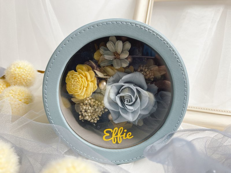 不凋花皮革摆饰 永生花 干燥花 花礼 所幸手作 - 花瓶/陶器 - 其他材质 