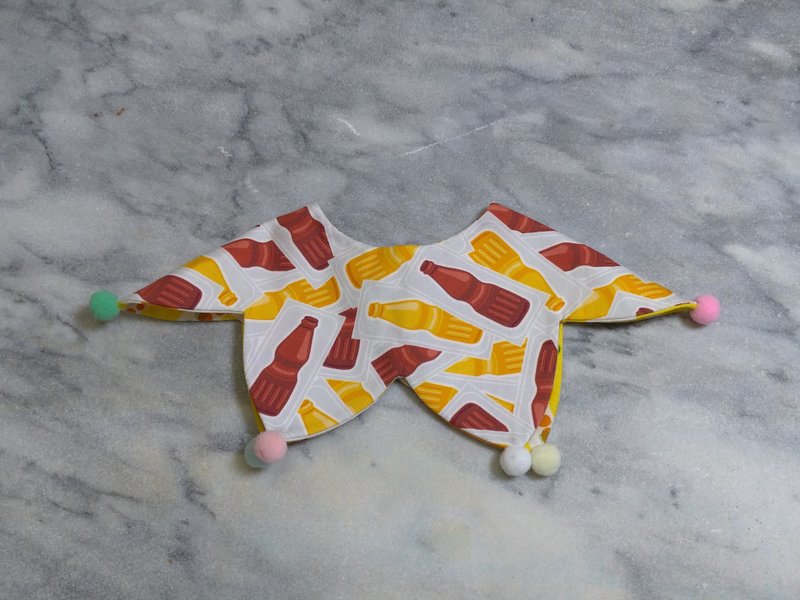 橡皮糖  宠物双面可调节领巾/领结【P221109】 - 项圈/牵绳 - 棉．麻 多色