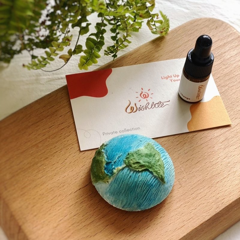 地球月|地球扩香冰箱贴 永续商品 - 香薰/精油/线香 - 其他材质 