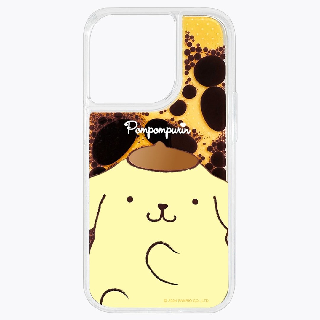 焦糖流沙 布丁狗 三丽鸥正版 防摔壳 iPhone 15 14 13 12 Pro Max - 手机壳/手机套 - 环保材料 