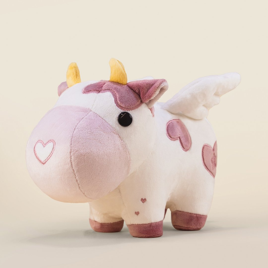 Bellzi | Valentine Mooi 情人节牛哞哞玩偶 - 玩偶/公仔 - 其他人造纤维 粉红色