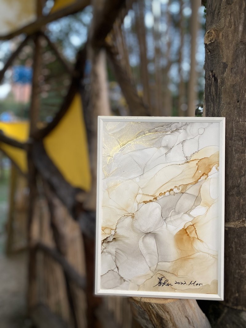 酒精墨水流动画【体验课程】【消息上课时间】夫妻情侣亲子专班 - 插画/绘画/写字 - 纸 