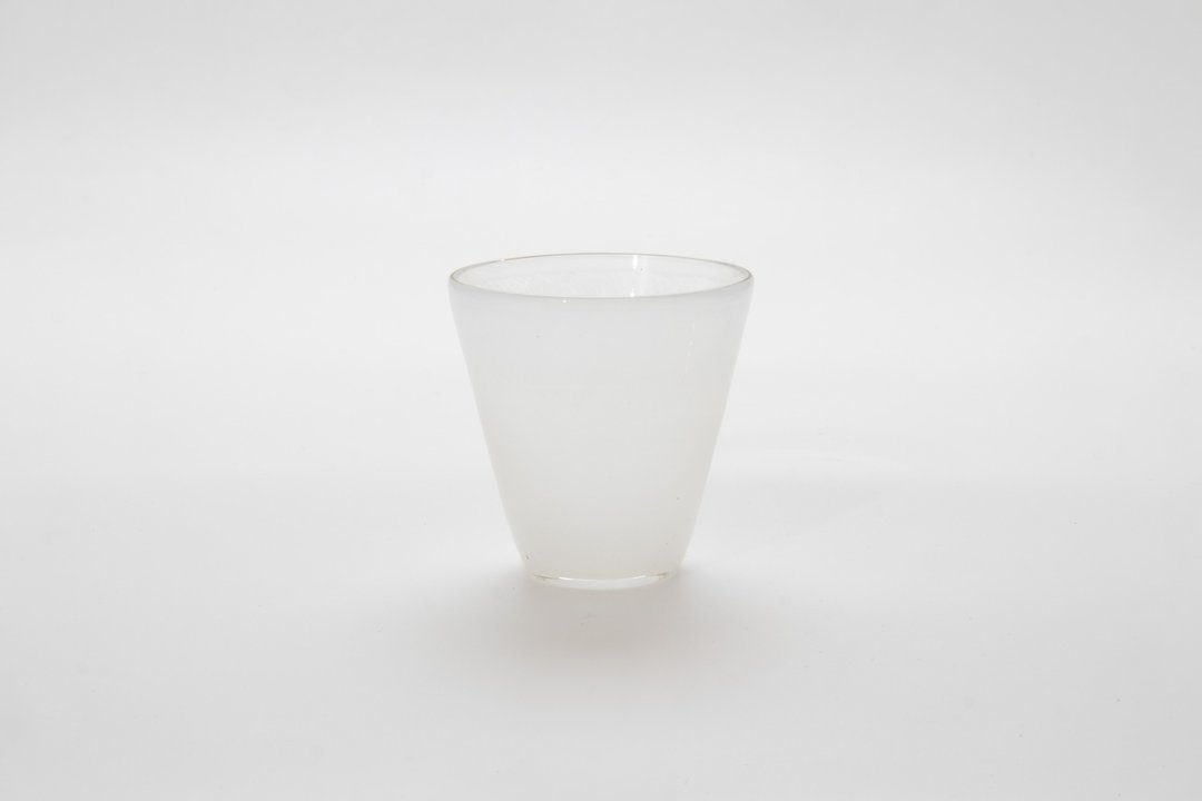 白玉系列 - 日用水杯 - 玻璃杯 - 玻璃 白色