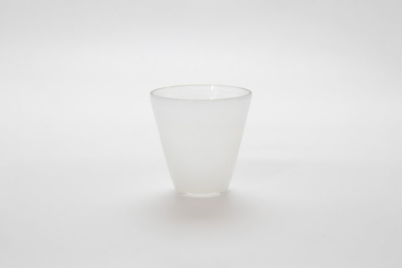 白玉系列-日用水杯 - 玻璃杯 - 玻璃 白色