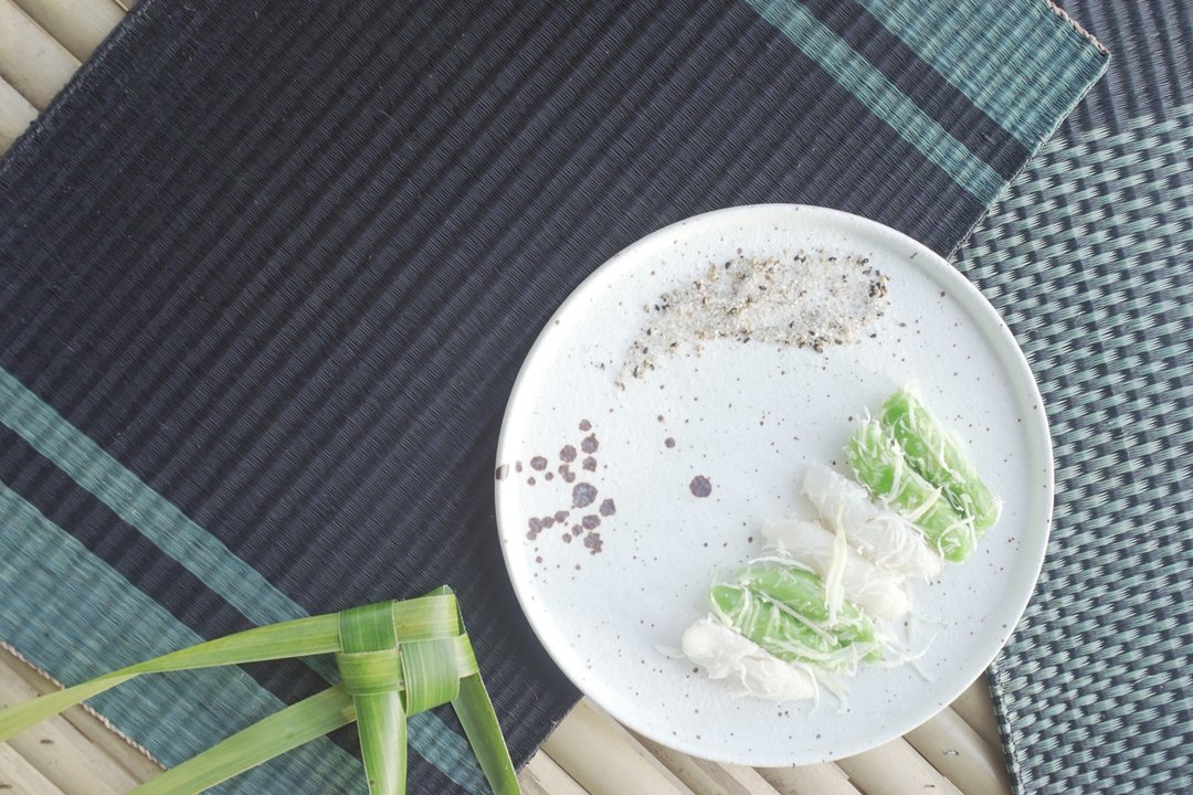 Set 2, Green mint Housewarming, Home Gifts, placemat, table mat, jute platemat - 餐垫/桌巾 - 环保材料 绿色