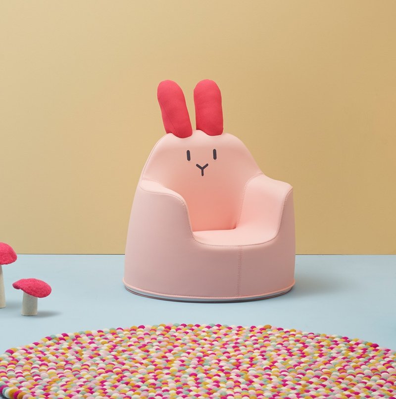Bunny ACO 兔子小沙发 (人造皮革) - 儿童家具 - 真皮 