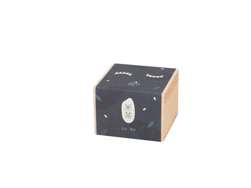 【以米入茶 养生滋味】玄米 黑茶 - 茶 - 其他材质 黑色