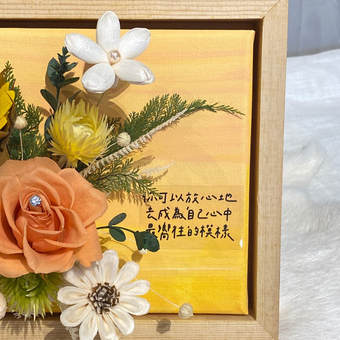 永生花摆饰 花画 版画花 开幕 新居 毕业 生日 结婚 礼物 - 干燥花/捧花 - 植物．花 蓝色