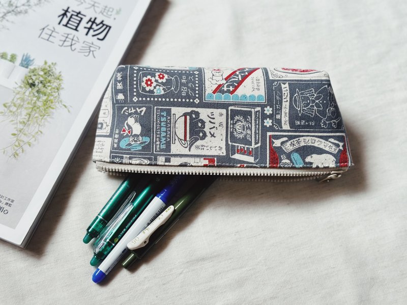 笔袋 立体笔袋 收纳袋  日式风 - 铅笔盒/笔袋 - 棉．麻 
