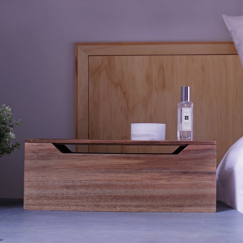 相思木集线盒/电线收纳盒 - 收纳用品 - 木头 咖啡色