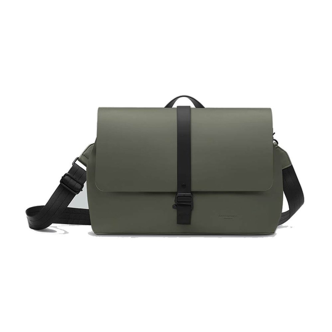 Gaston Luga Spläsh Crossbody Large 14 寸大型斜肩/侧背包 - 绿 - 侧背包/斜挎包 - 其他材质 绿色