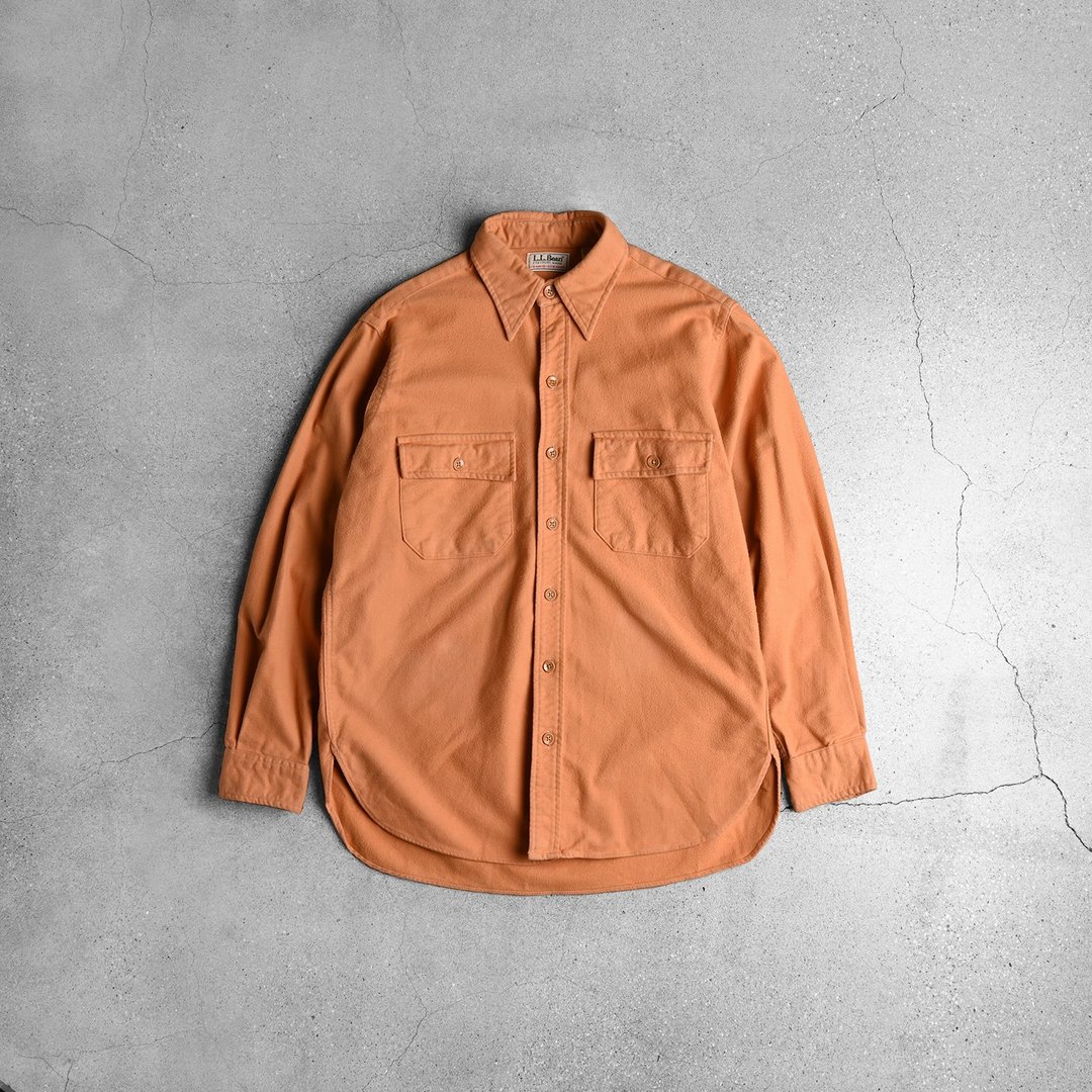 Vintage L.L.Bean Shirt - 男装衬衫 - 其他材质 橘色