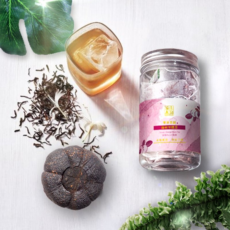 【酸柑果纤茶】九蒸九晒柑柠香佐东方美人茶的喉间 - 茶 - 新鲜食材 橘色