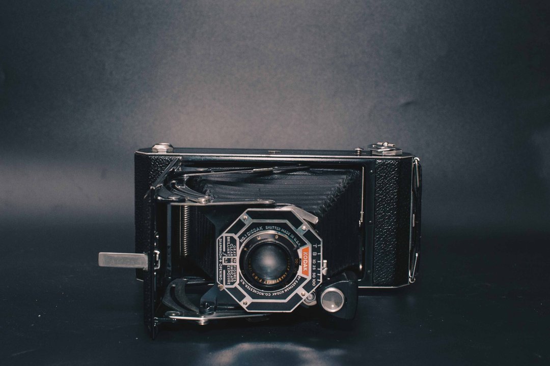 KODAK NO.1 DIODAK SIX-16 蛇腹底片相机 1930年 - 相机 - 其他金属 黑色