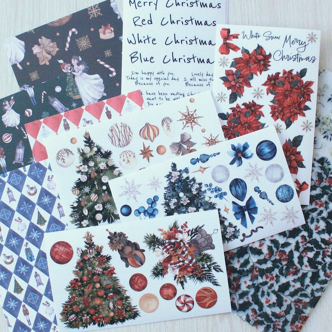 Sensible Christmas sticker package_X-mas v2 - 贴纸 - 纸 