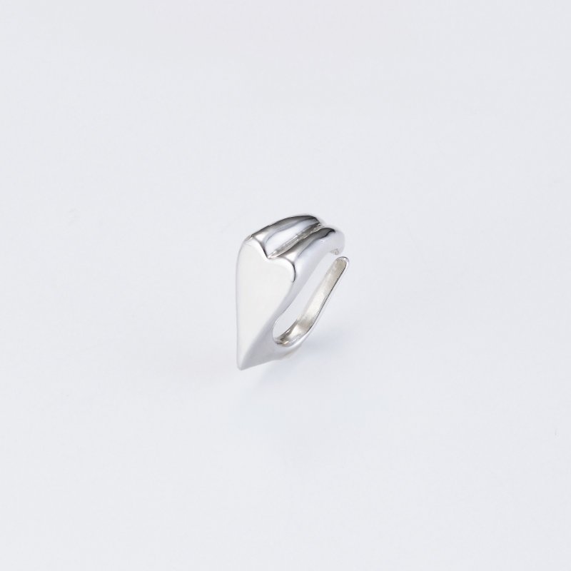 偏爱 耳挂 - 耳环/耳夹 - 纯银 