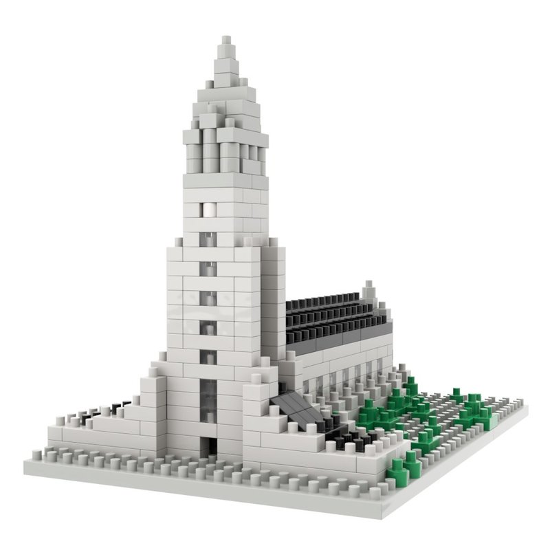Archbrick 哈尔格林姆教堂微积木 Nanoblock - 摆饰 - 塑料 多色