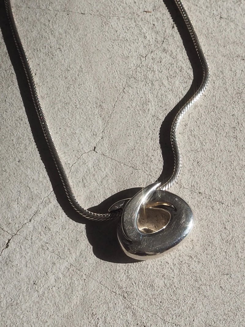 HERMES CABRIOLE 颈链 爱马仕 Cabriole 项链 银饰 复古 - 项链 - 纯银 银色