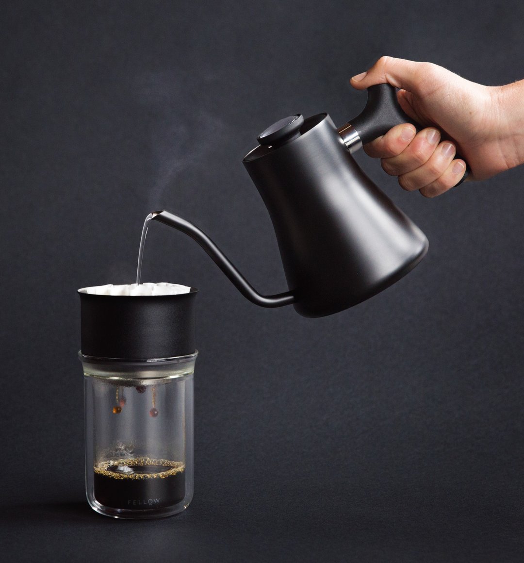 FELLOW STAGG MINI 迷你不锈钢测温细口手冲壶 哑光黑 600ml - 厨房用具 - 不锈钢 黑色
